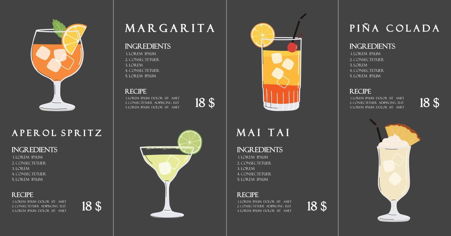 Seasonal Menu Design
